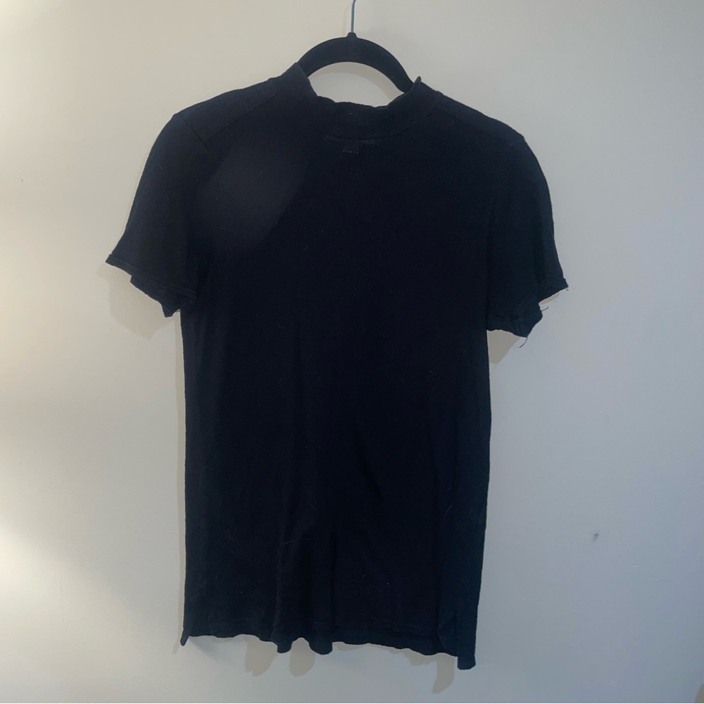 Stateside Mock Neck Tissue Tee